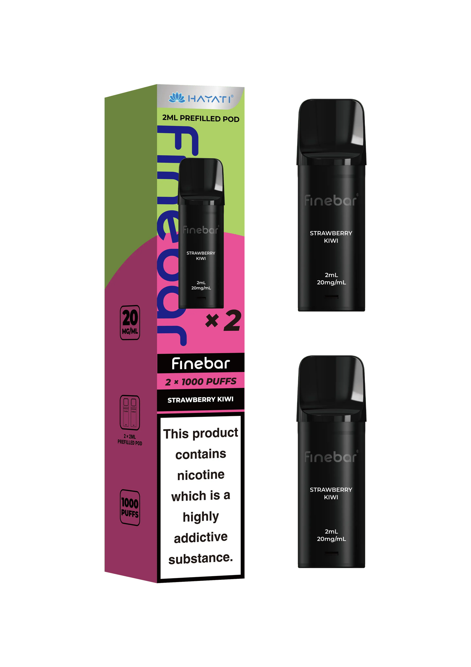Hayati Finebar Prefilled Pods | Refill Pods for Finebar Hayati