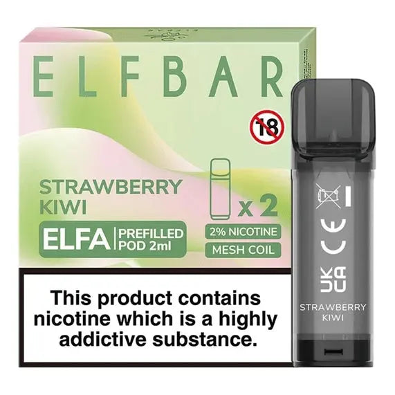 Elf Bar ELFA Pre-Filled E Liquid Pods Nic Salt 2ML 20MG ELF Bar