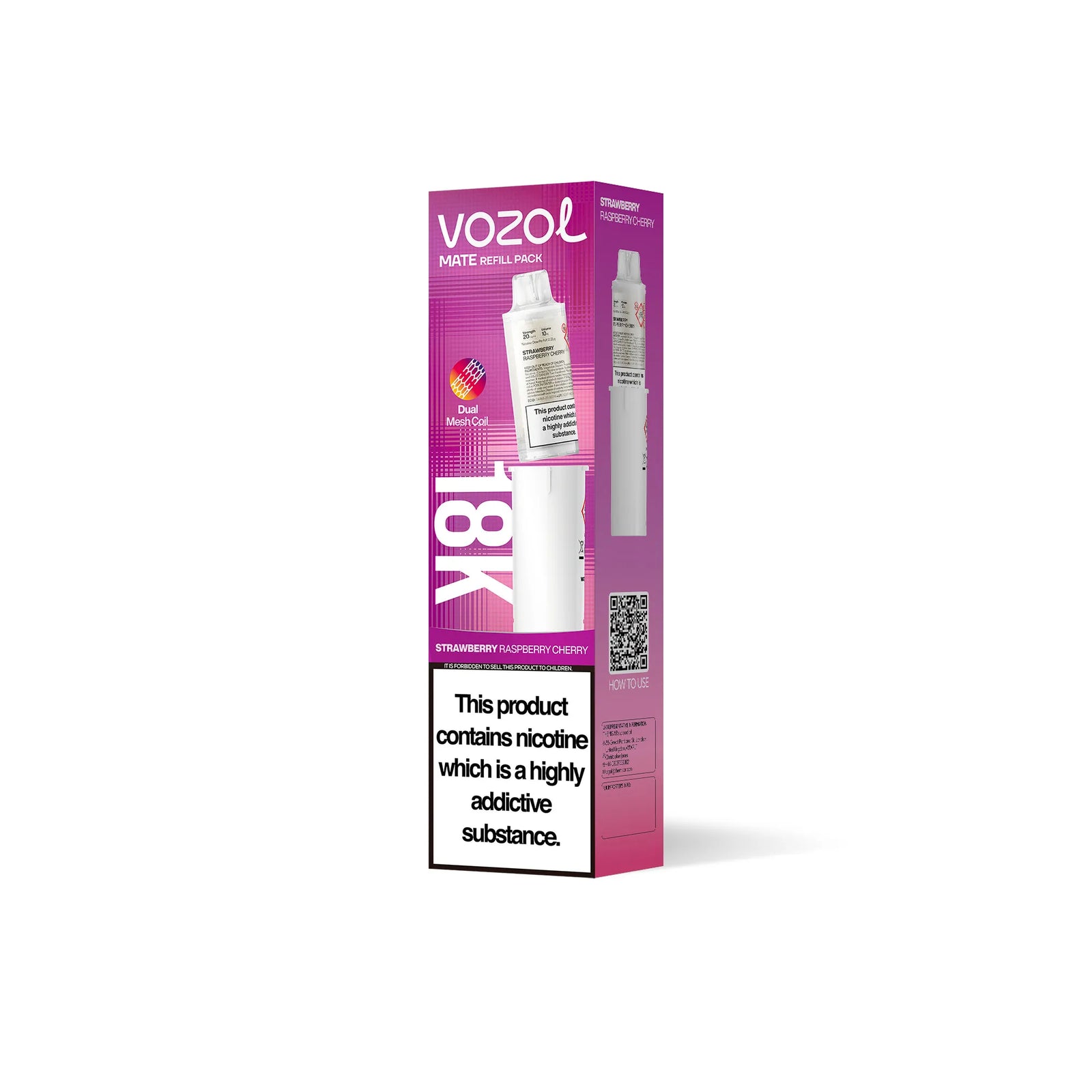 Vozol Mate 18k Prefilled Replacement Pods (18000 Puffs)