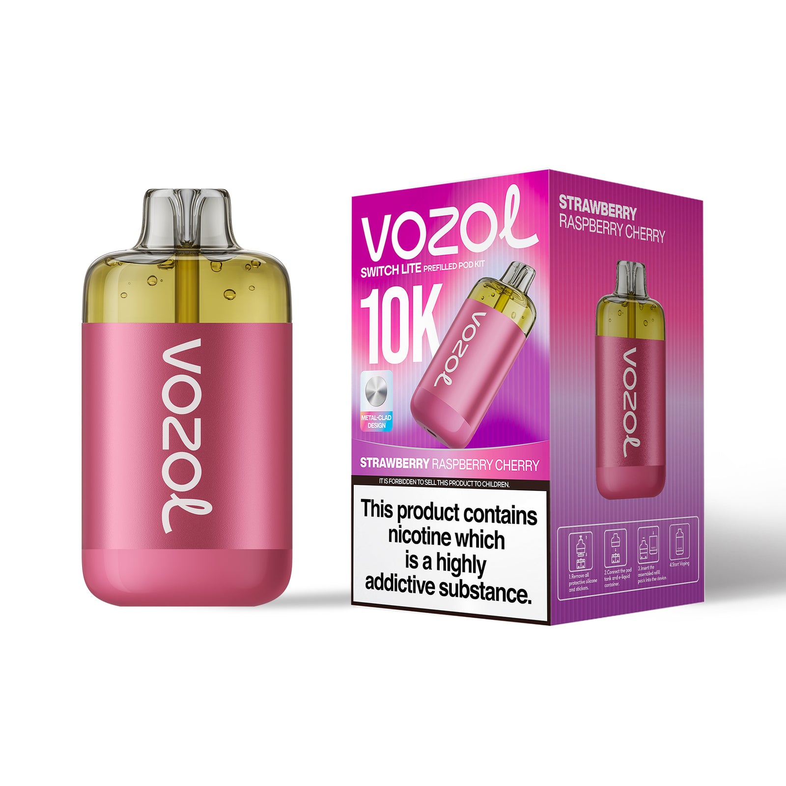 VOZOL Switch Lite 10,000 Puffs Prefilled Pod Kit