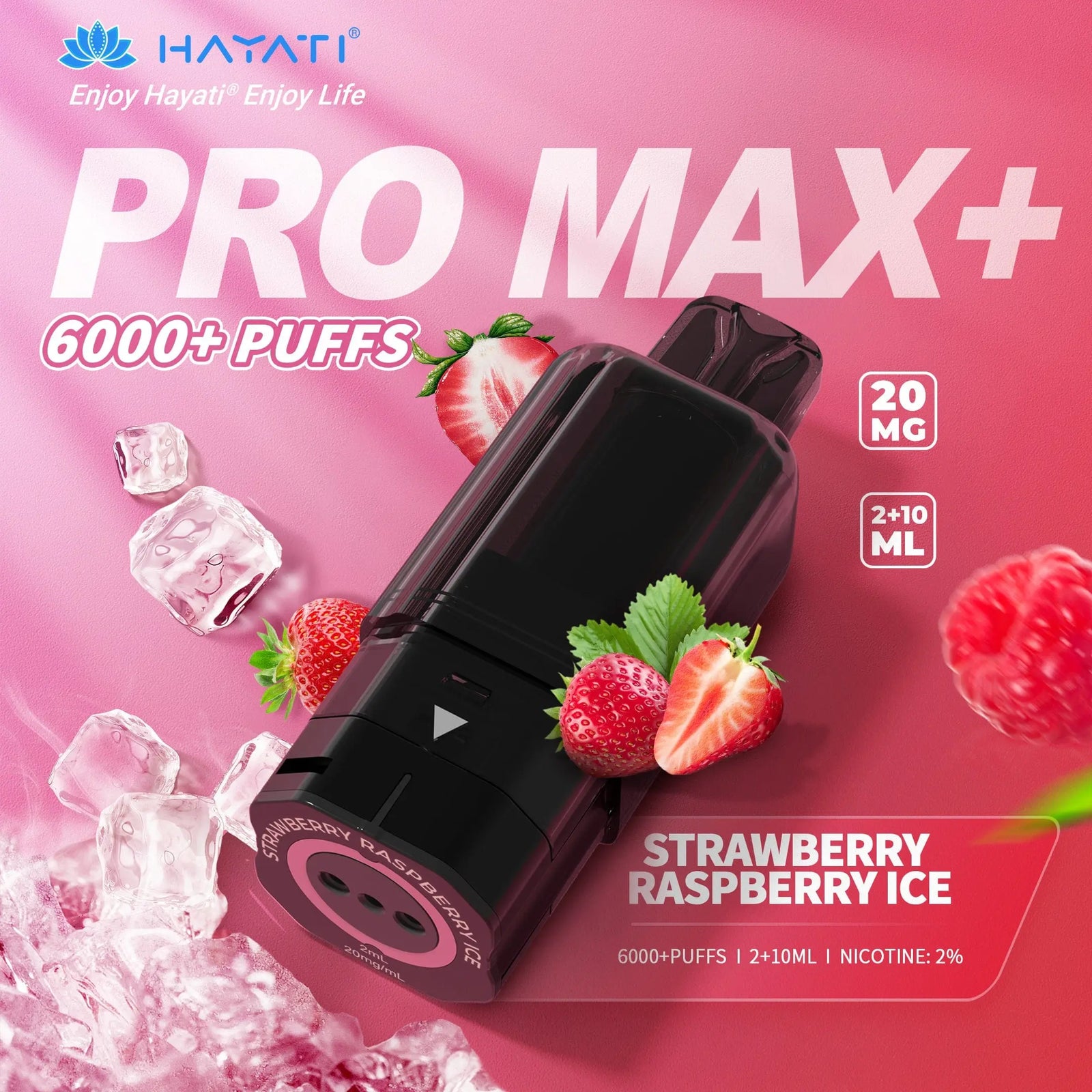 Hayati Pro Max Plus 6000 Replacement Prefilled Pods Vape At Door