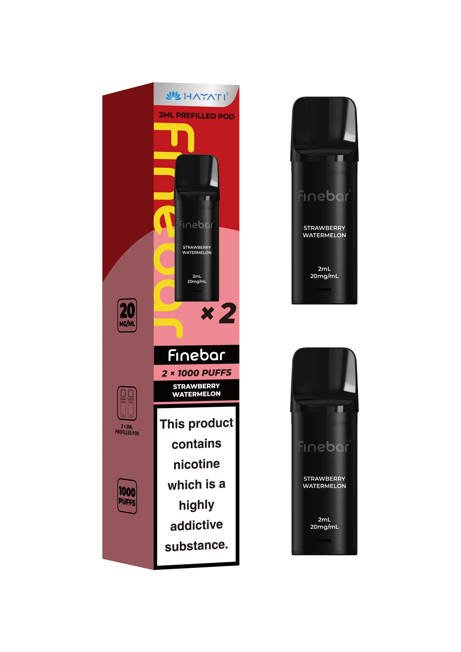 Hayati Finebar Prefilled Pods | Refill Pods for Finebar Hayati