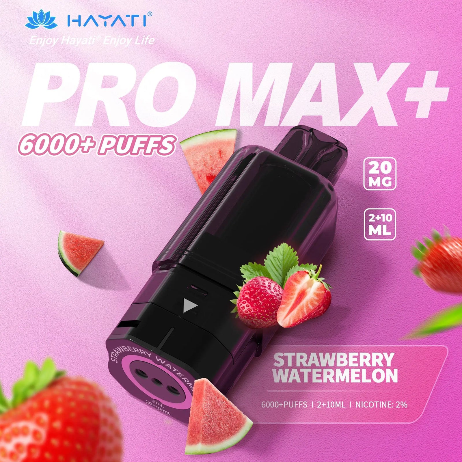 Hayati Pro Max Plus 6000 Replacement Prefilled Pods Vape At Door