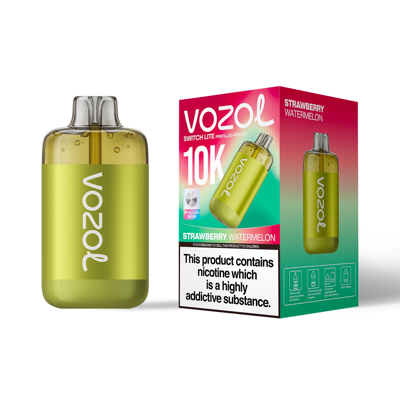 VOZOL Switch Lite 10,000 Puffs Prefilled Pod Kit