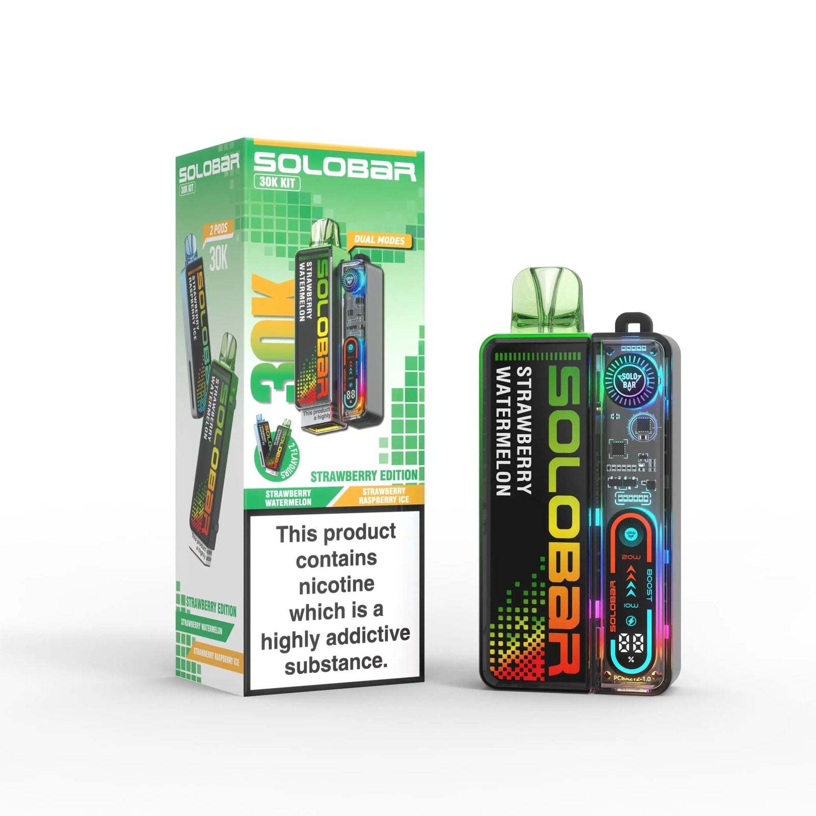 Solobar Boost 30K Prefilled Pod Vape Kit Vape At Door