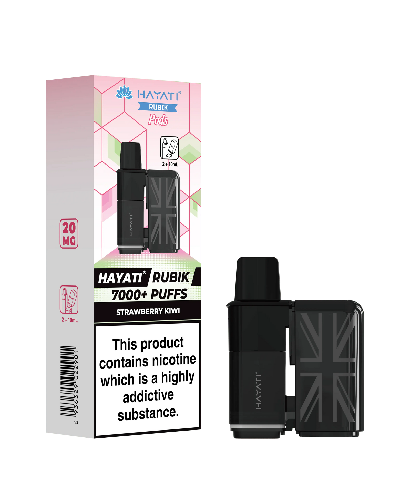 Hayati Rubik 7000 Replacement Prefilled Pods Vape At Door