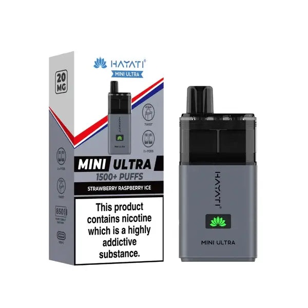 Hayati Mini Ultra 1500 Puffs Vape At Door