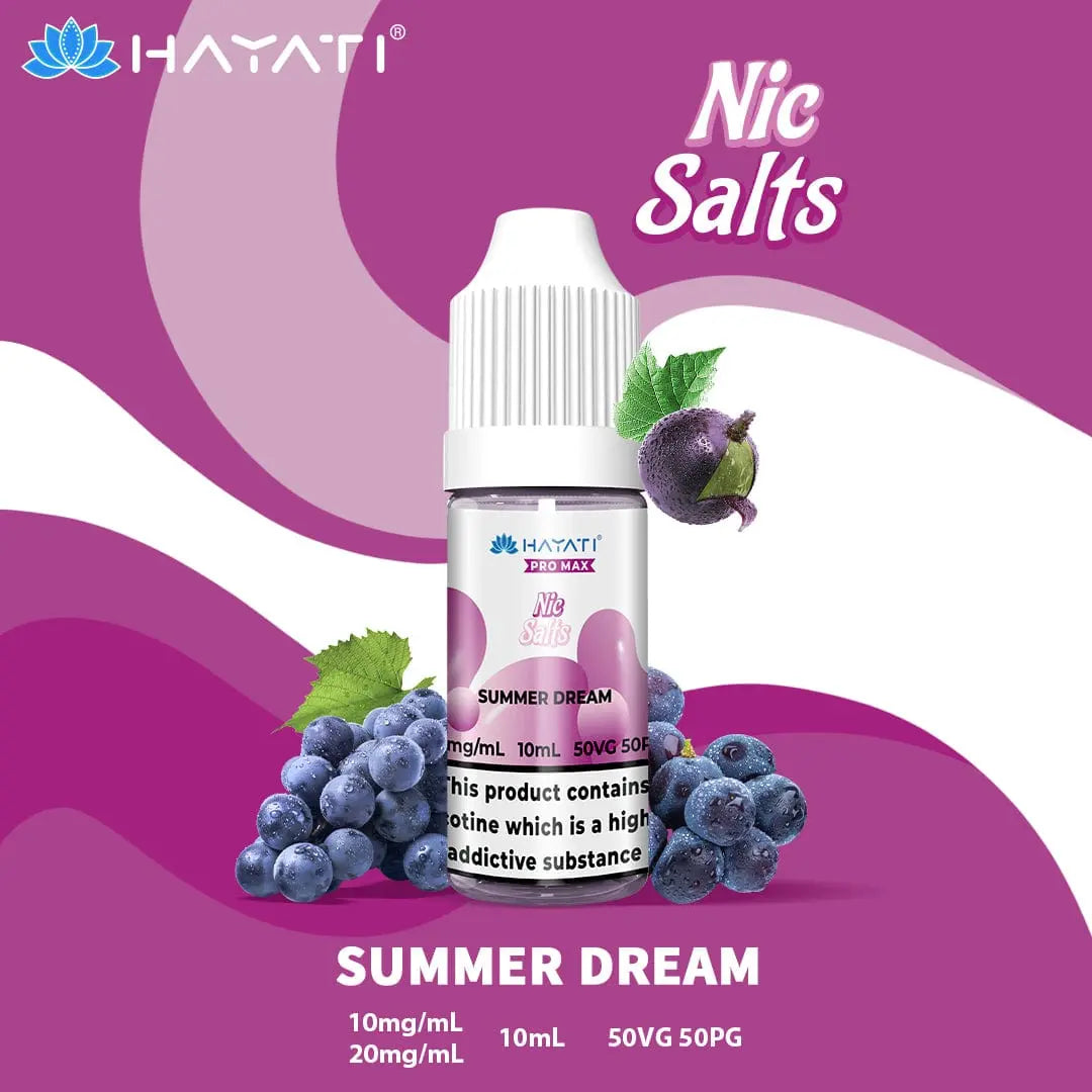 Hayati Pro Max Nic Salts E-Liquid 10/20 mg Hayati