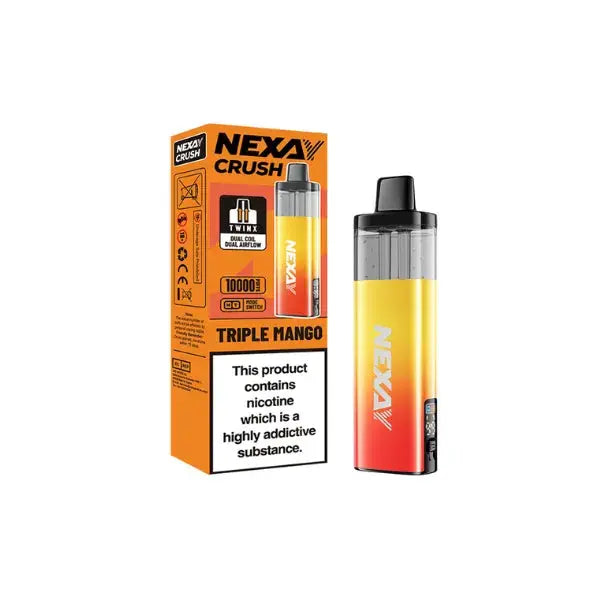 Nexay Crush 10K Puffs Prefilled Pod Kit Vape At Door
