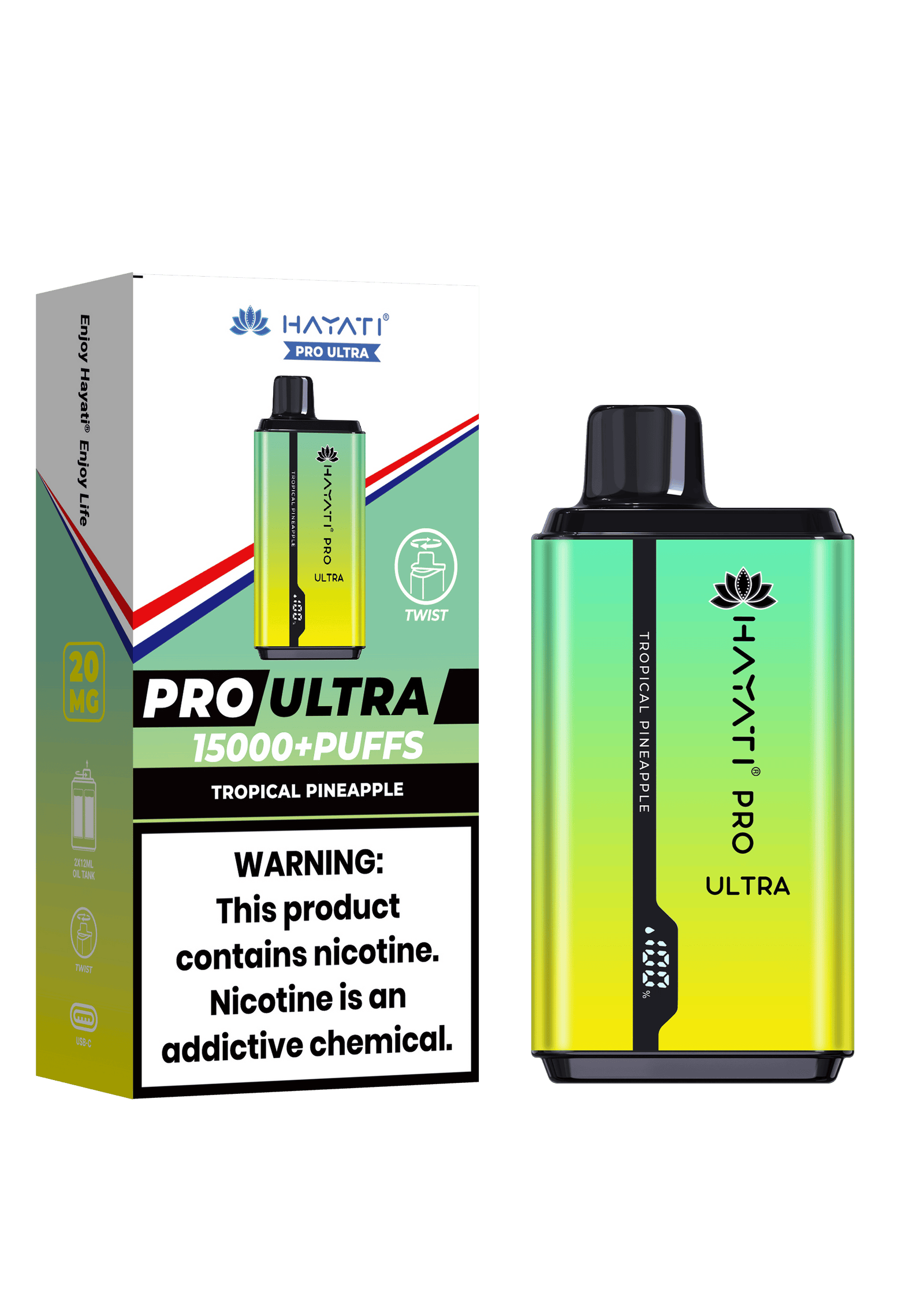 Hayati Pro Ultra 15000 Pod Kit (Price, Puff Count, Specs & Stock in the UK)
