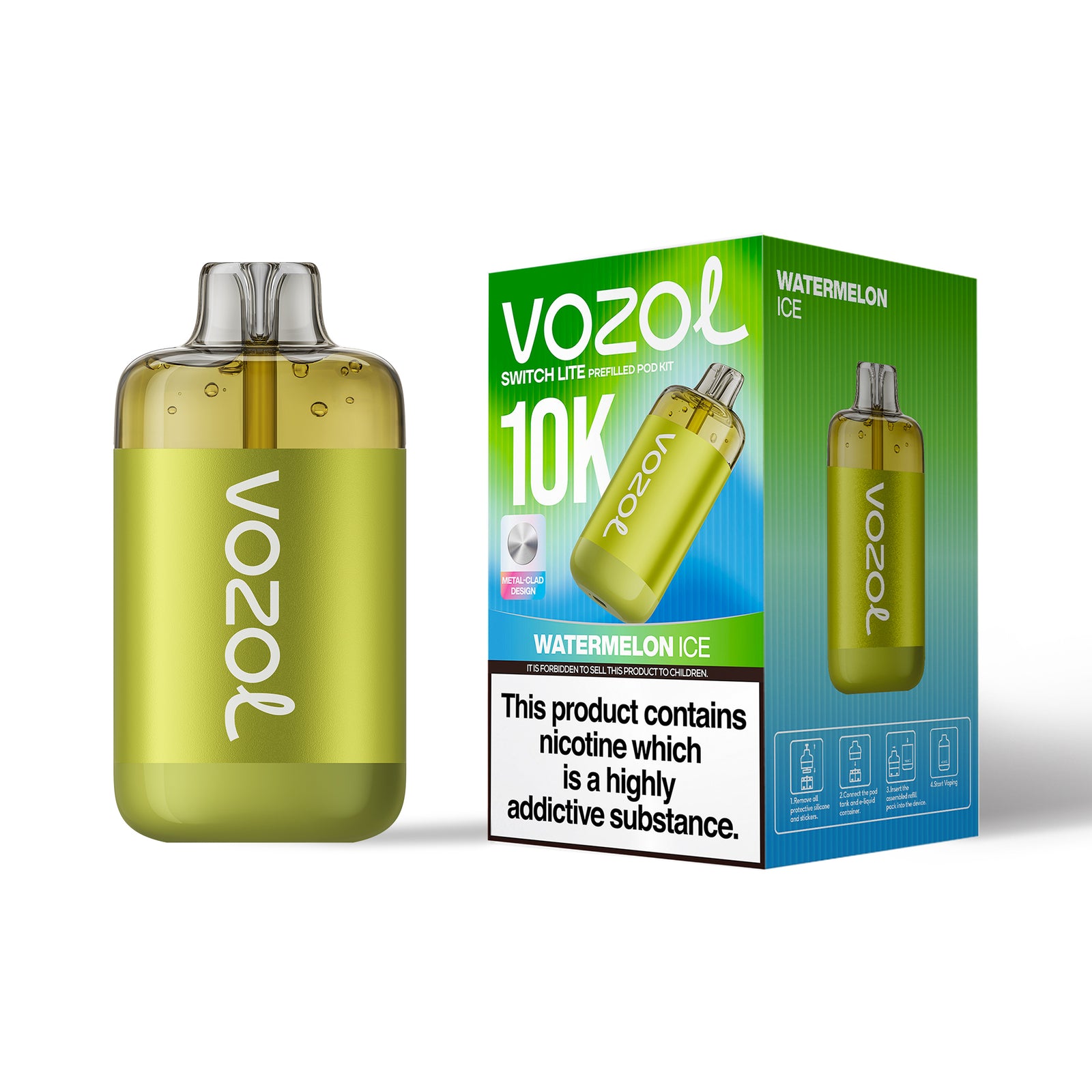 VOZOL Switch Lite 10,000 Puffs Prefilled Pod Kit