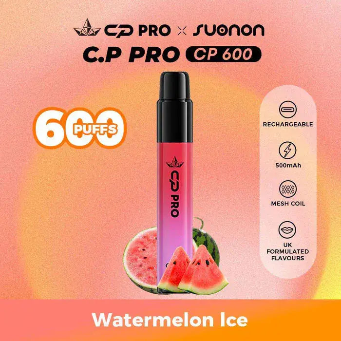 CP Pro CP600 Puffs Prefilled Pod Kit Vape At Door
