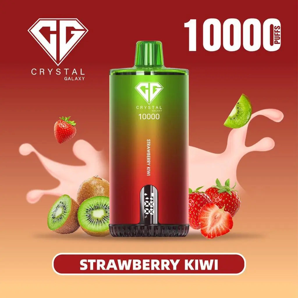 Crystal Galaxy 10000 Puffs Disposable Vape Strawberry Kiwi