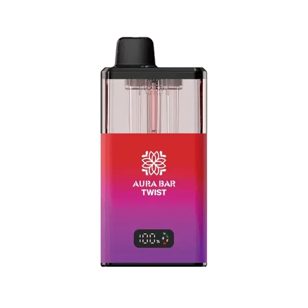 Crystal Prime Aura Bar Twist 40k (40,000) Puffs Prefilled Pod Kit Vape At Door