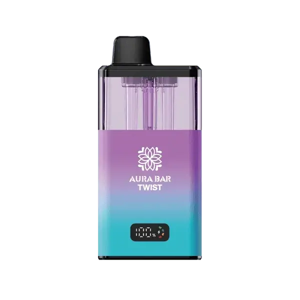 Crystal Prime Aura Bar Twist 40k (40,000) Puffs Prefilled Pod Kit Vape At Door