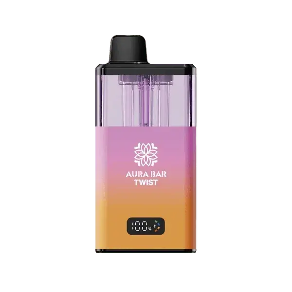 Crystal Prime Aura Bar Twist 40k (40,000) Puffs Prefilled Pod Kit Vape At Door