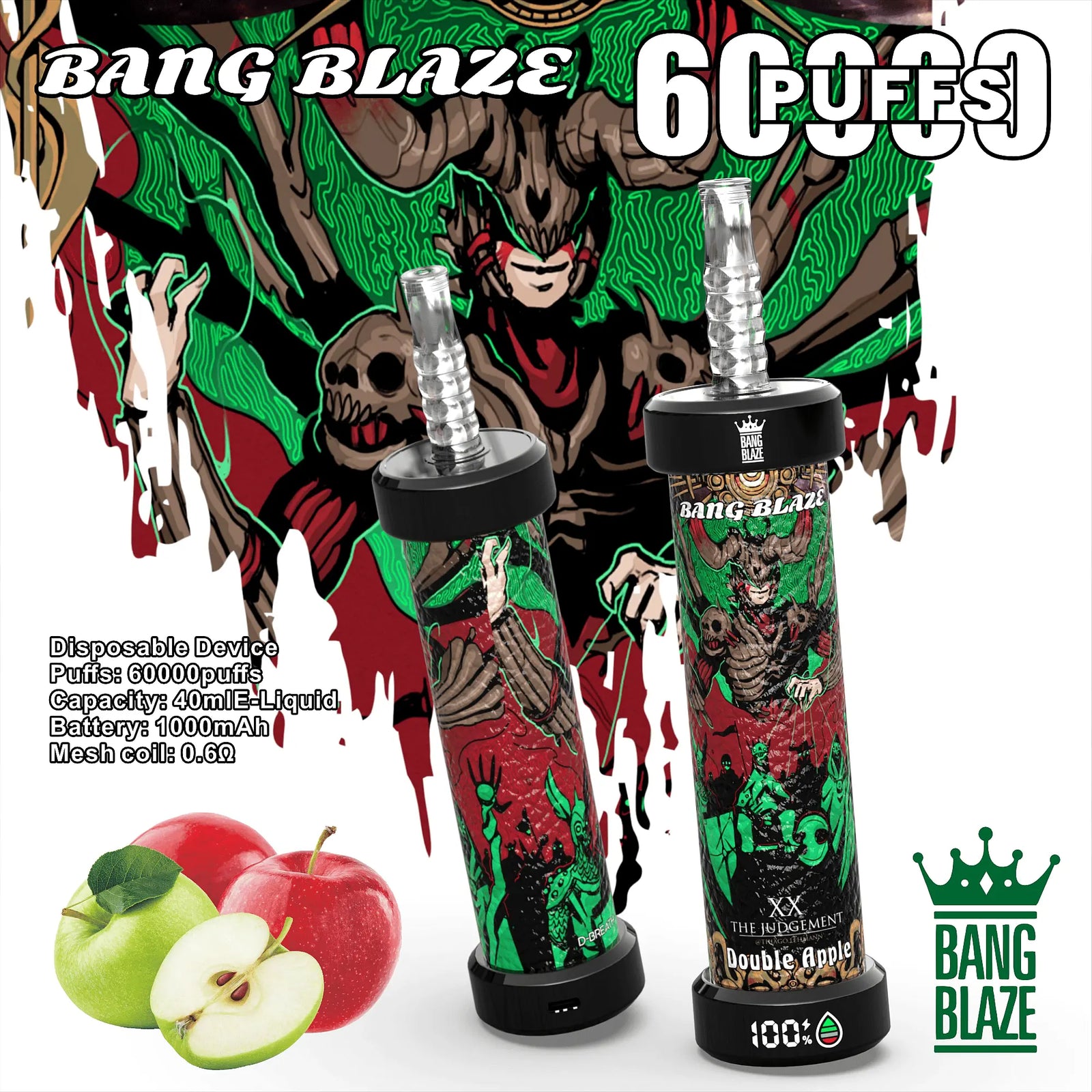 Bang Blaze 60K Shisha Vape (60,000+ Puffs) Vape At Door