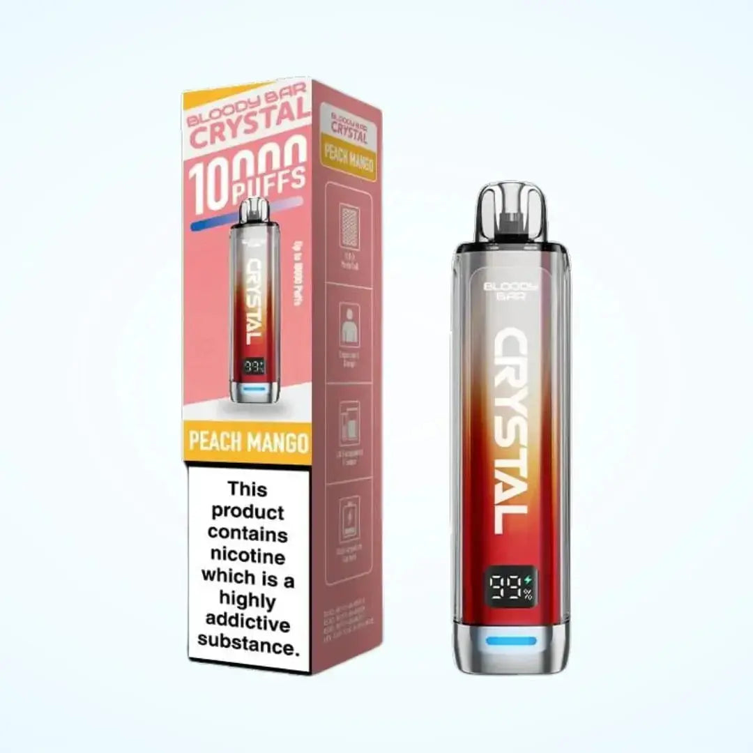 Bloody Bar Crystal 10000 Puff Prefilled Pod Vape Kit Vape At Door