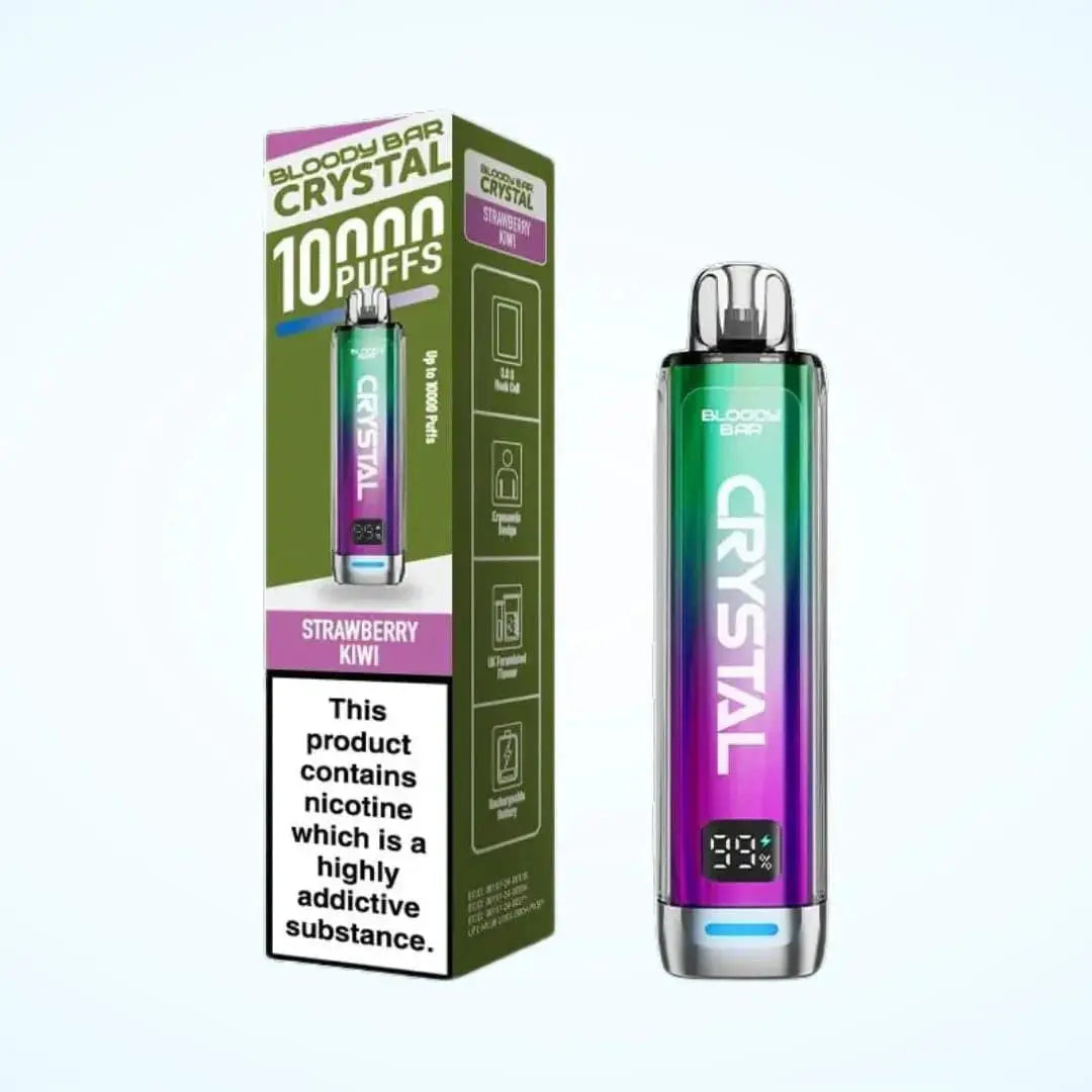 Bloody Bar Crystal 10000 Puff Prefilled Pod Vape Kit Vape At Door
