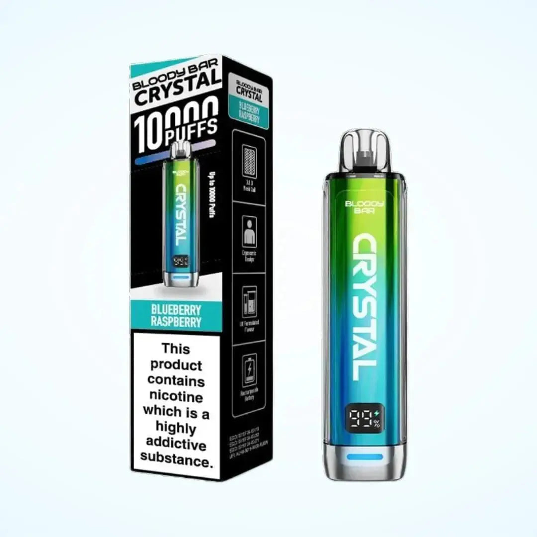 Bloody Bar Crystal 10000 Puff Prefilled Pod Vape Kit Vape At Door