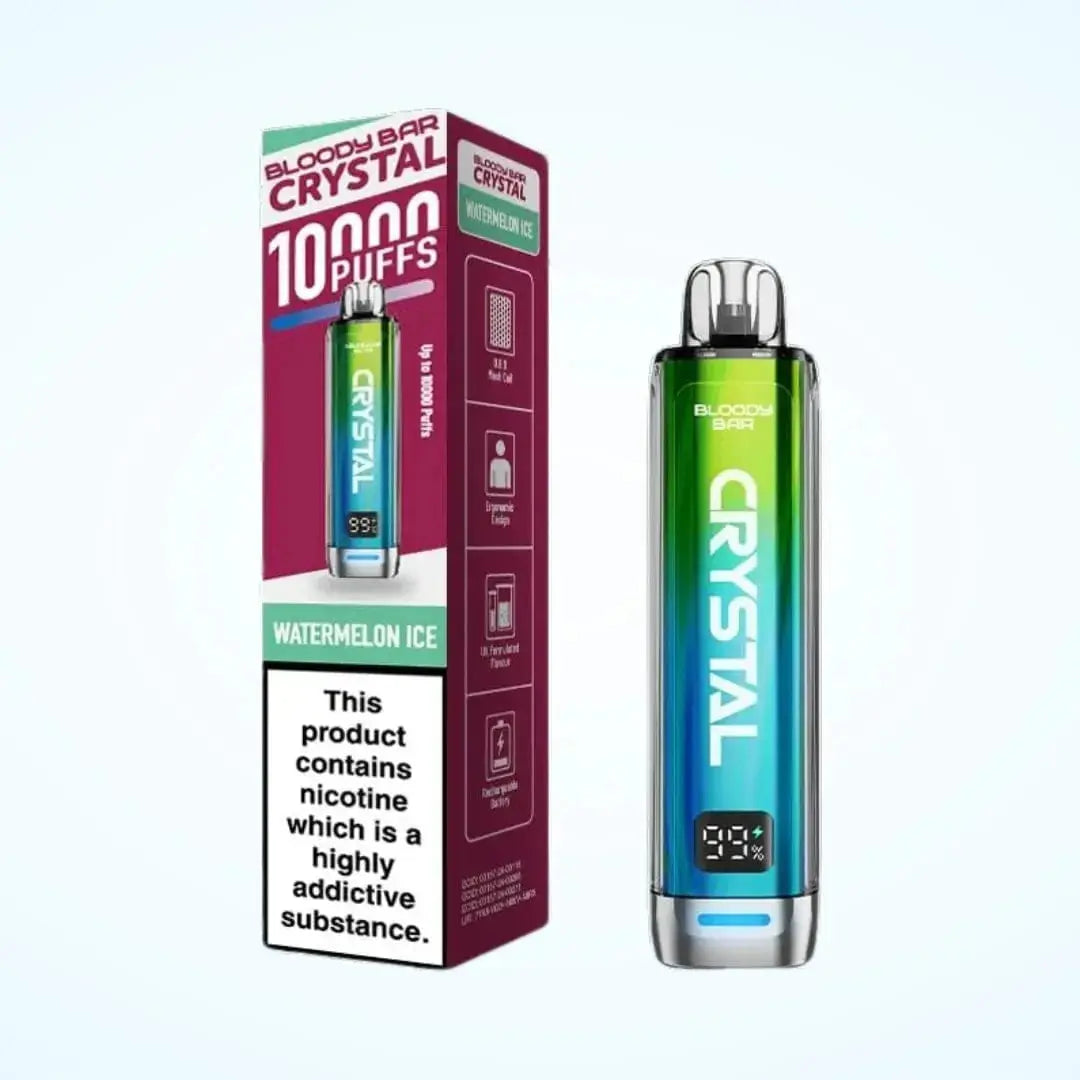 Bloody Bar Crystal 10000 Puff Prefilled Pod Vape Kit Vape At Door