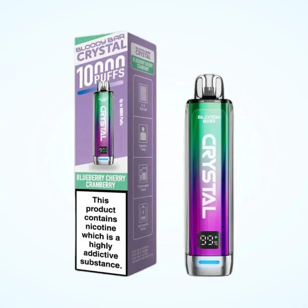 Bloody Bar Crystal 10000 Puff Prefilled Pod Vape Kit Vape At Door
