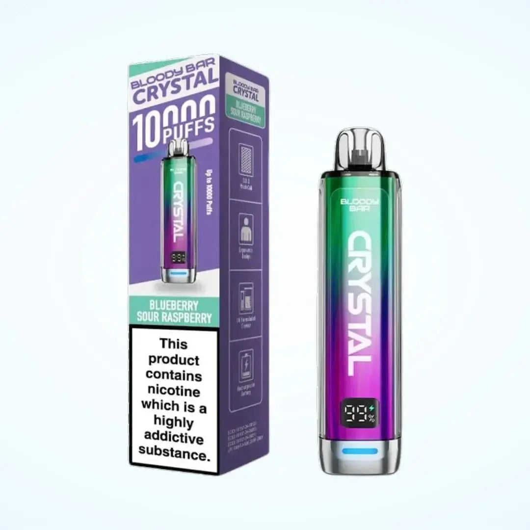 Bloody Bar Crystal 10000 Puff Prefilled Pod Vape Kit Vape At Door