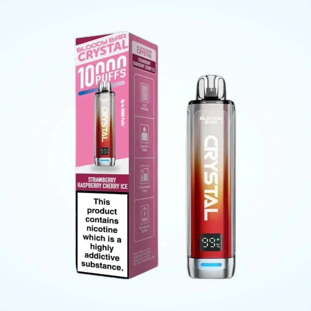 Bloody Bar Crystal 10000 Puff Prefilled Pod Vape Kit Vape At Door
