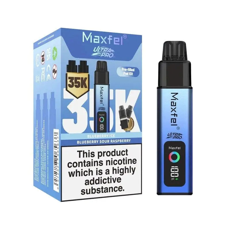 Maxfel Ultra Pro 35K Prefilled Pod Vape Kit Vape At Door