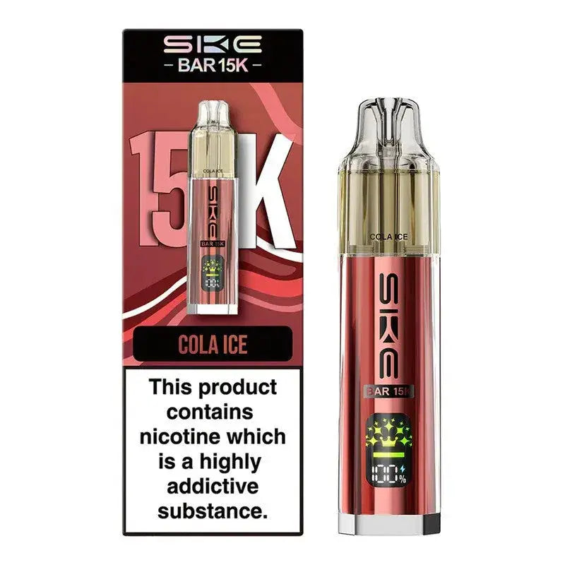 Ske Bar 15K Puffs Prefilled Pod Kit Vape At Door