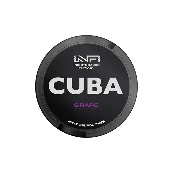 Cuba Black Snus 43mg (Nicotine Pouches) Vape At Door
