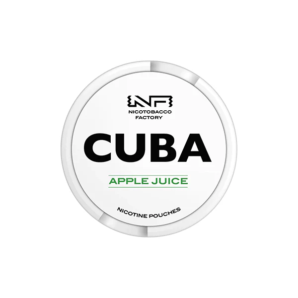 CUBA White Snus 16mg (Nicotine Pouches)