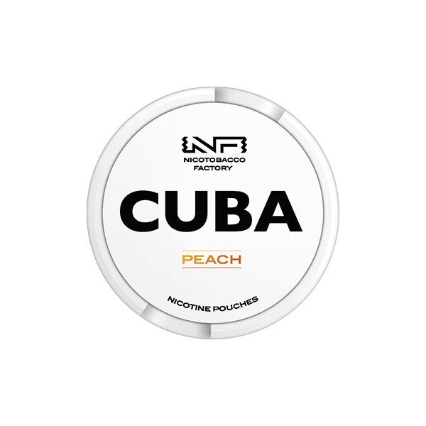 CUBA White Snus 16mg (Nicotine Pouches)