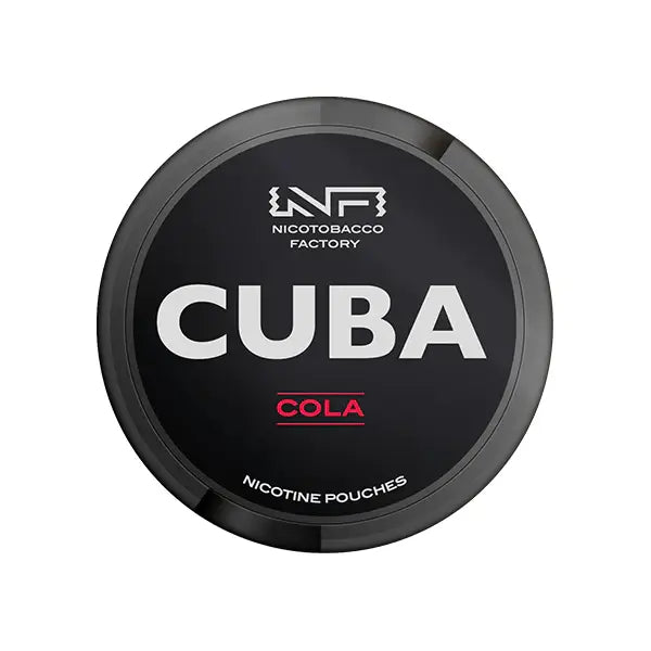 Cuba Black Snus 43mg (Nicotine Pouches) Vape At Door
