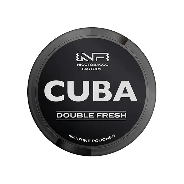 Cuba Black Snus 43mg (Nicotine Pouches) Vape At Door