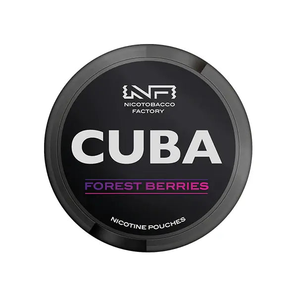 Cuba Black Snus 43mg (Nicotine Pouches) Vape At Door