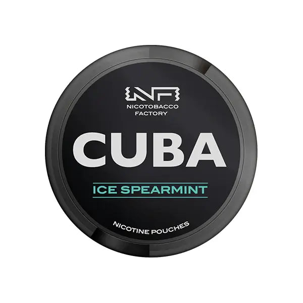 Cuba Black Snus 43mg (Nicotine Pouches) Vape At Door