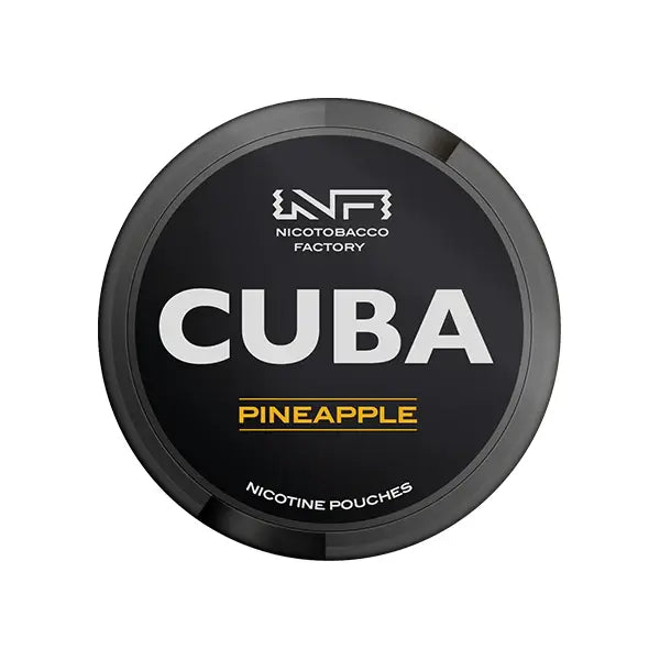 Cuba Black Snus 43mg (Nicotine Pouches) Vape At Door