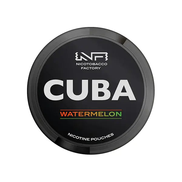 Cuba Black Snus 43mg (Nicotine Pouches) Vape At Door