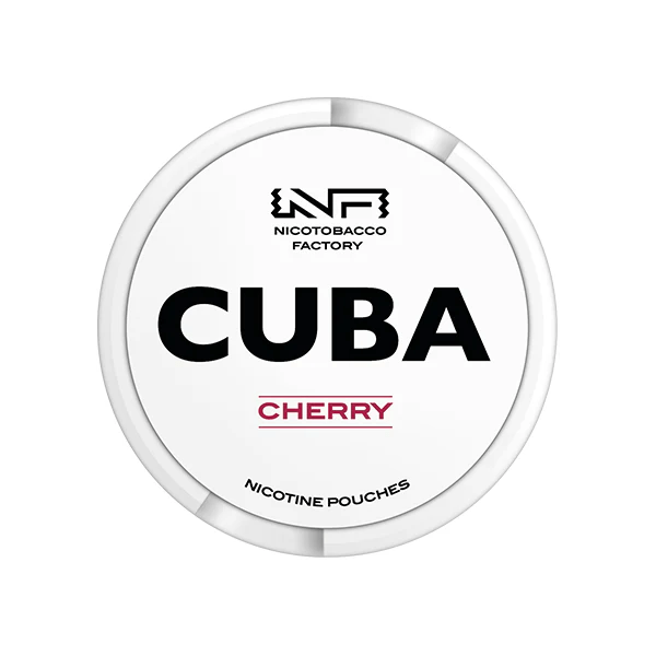 CUBA White Snus 16mg (Nicotine Pouches)