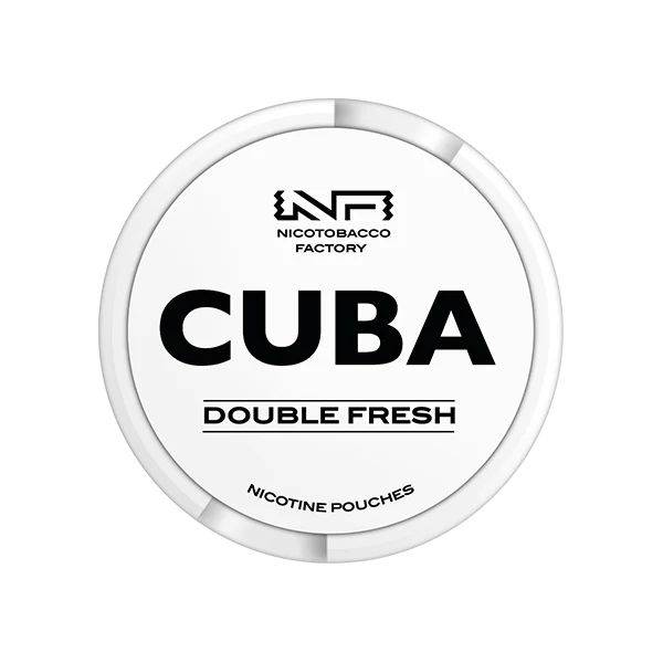 CUBA White Snus 16mg (Nicotine Pouches)