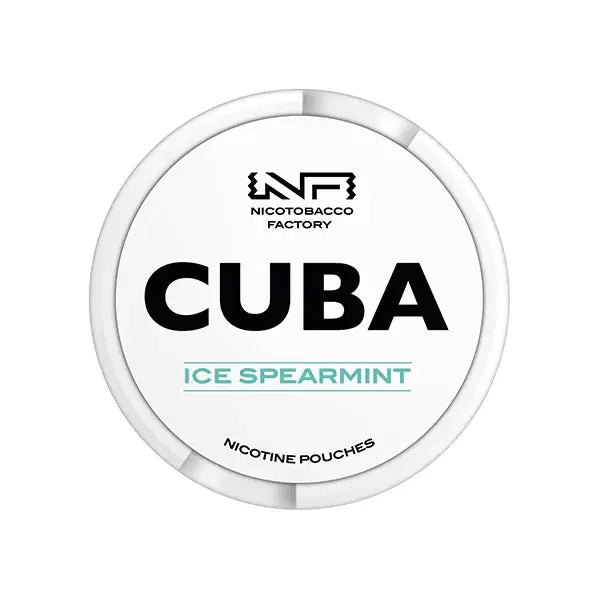 CUBA White Snus 16mg (Nicotine Pouches) Vape At Door