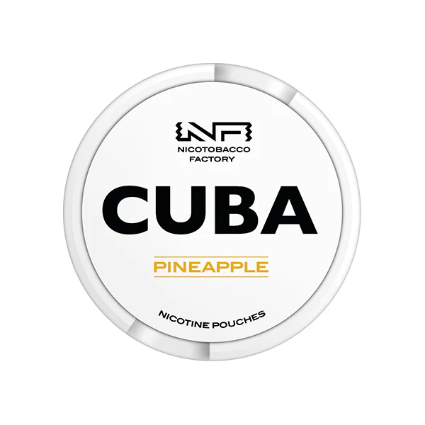 CUBA White Snus 16mg (Nicotine Pouches)