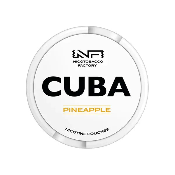 CUBA White Snus 16mg (Nicotine Pouches) Vape At Door
