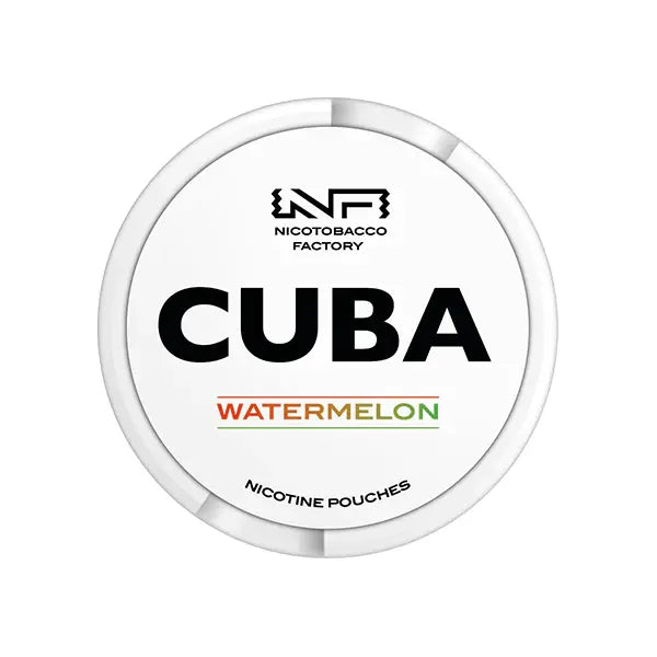 CUBA White Snus 16mg (Nicotine Pouches) Vape At Door