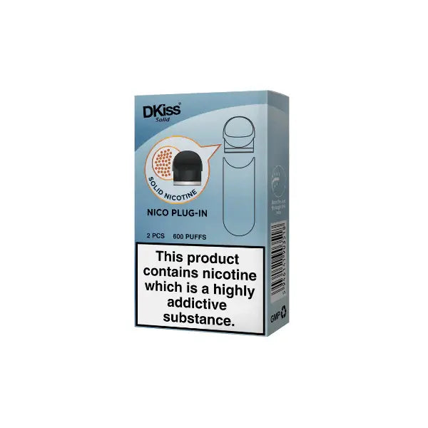 Dkiss Solid Nicotine Plug-In 20mg (600+ Puffs) Vape At Door