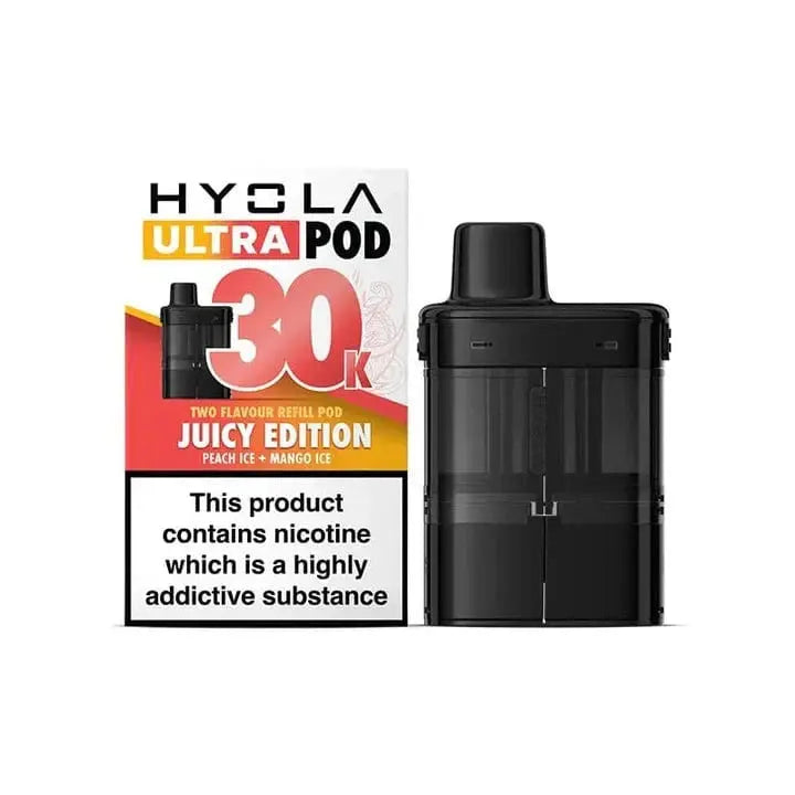 Hyola Ultra 30k Prefilled Replacement Pods Vape At Door