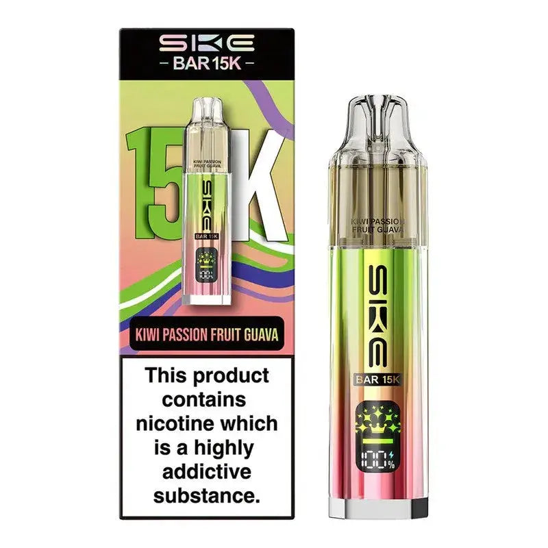 Ske Bar 15K Puffs Prefilled Pod Kit Vape At Door