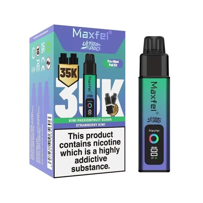 Maxfel Ultra Pro 35K Prefilled Pod Vape Kit Vape At Door