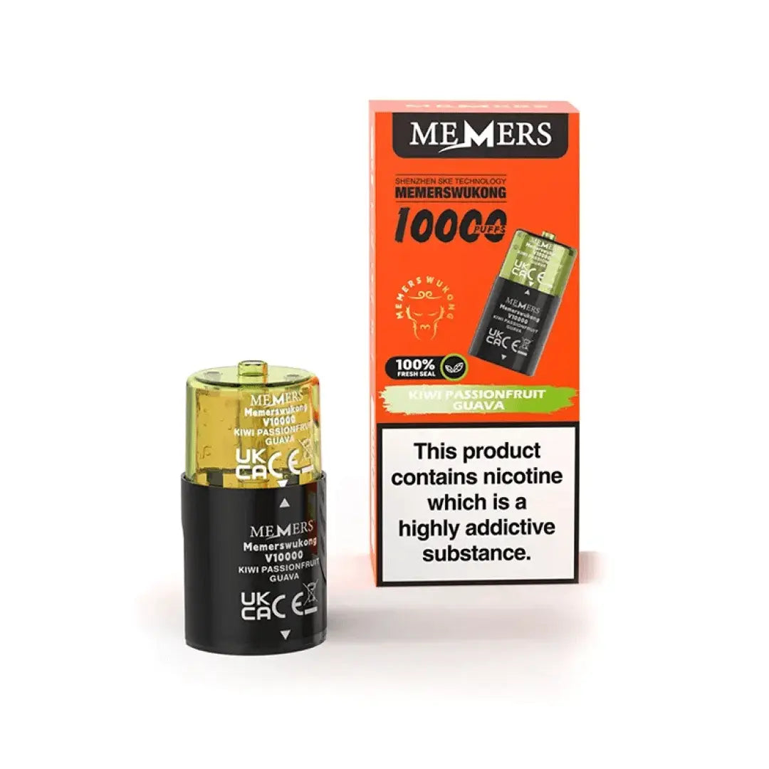 Memers Wukong v10000 Replacement Prefilled Pods Vape At Door